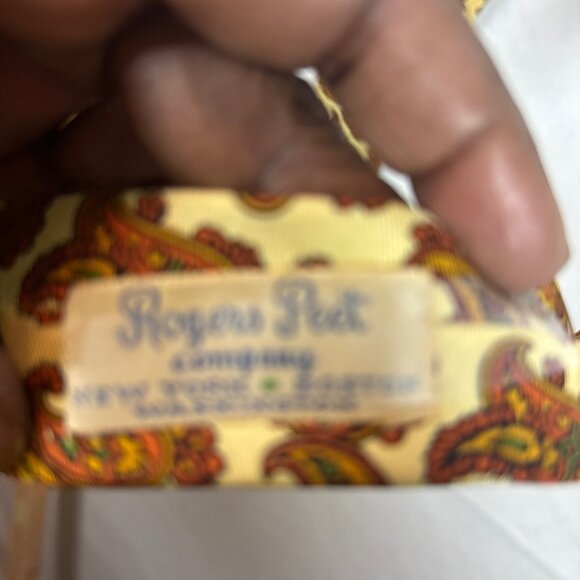 Vintage Christian Dior Silk Paisley Tie - Picture 6 of 7